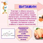 B1 (Tijamin) Svojstva vitamina, karakteristike i efekti na organizam